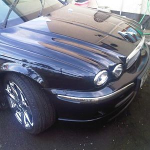 black jaguar x type se d estate owen in 2009
fully loaded full chrome wheels ,tv, heated seats,sat nav etc