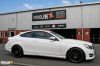 Mercedes C Class coupe W204 white 19inch Projex MS Gloss Black : Polished Pinstripe.jpg