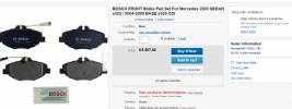 Screenshot 2021-10-31 at 10-07-22 BOSCH FRONT Brake Pad Set For Mercedes 2003 SEDAN e320 2004-...png