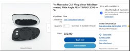 Screenshot 2023-04-02 at 10-05-07 Fits Mercedes CLK Wing Mirror With Base Heated Wide Angle R...jpeg