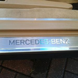 Only on a Mercedes do you see this kind of quality...