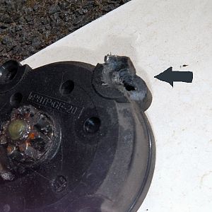 Window Regulator Motor broken mounting boss